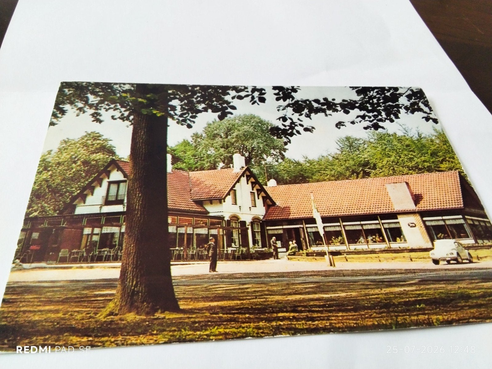 Oude ansichtkaart Café Restaurant De Boschwachter Breda, Ophalen of Verzenden, 1960 tot 1980, Ongelopen, Noord-Brabant