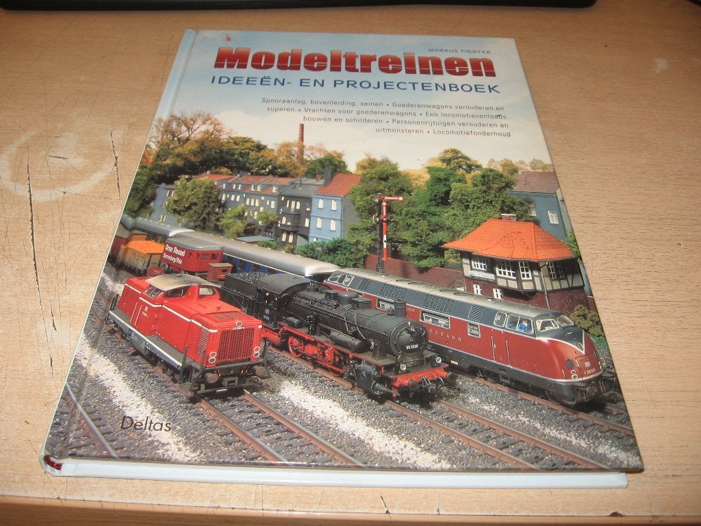 Markus Tiedtke      Modeltreinen...ideeen en projectenboek, Ophalen of Verzenden, Zo goed als nieuw, Overige onderwerpen