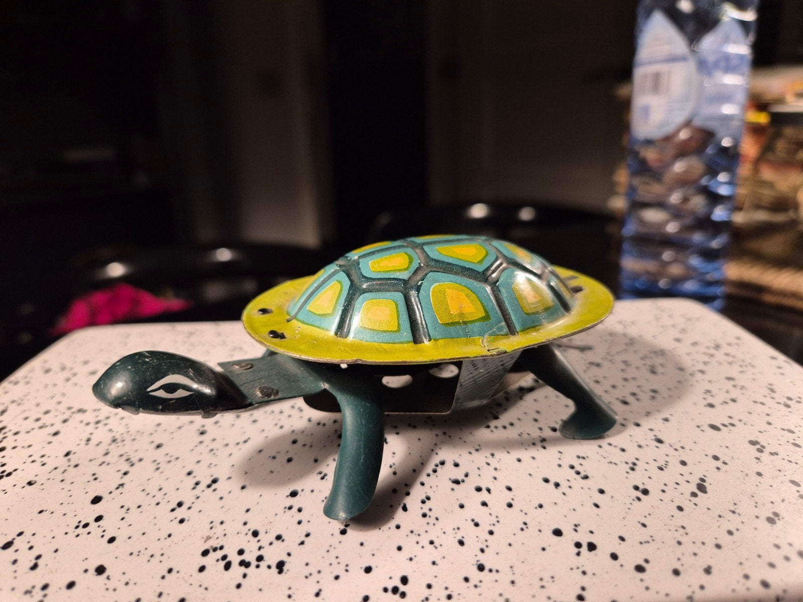 Vintage blikken opwindschildpad – Jaren 50/60, Ophalen of Verzenden, Gebruikt