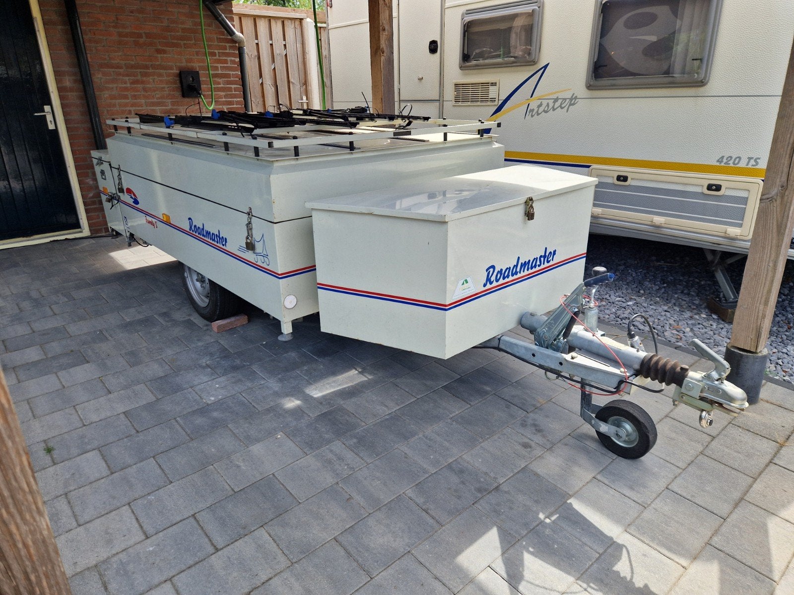 Bagagewagen van Roadmaster vouwwagen met keuken, Ophalen, Gebruikt