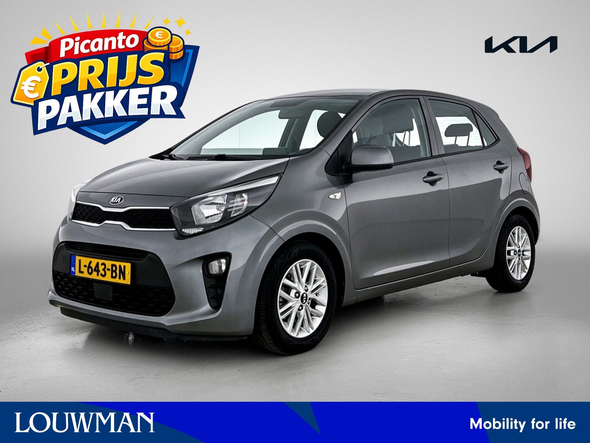 Kia Picanto 1.0 DPi DynamicLine | Apple Carplay/Android Auto