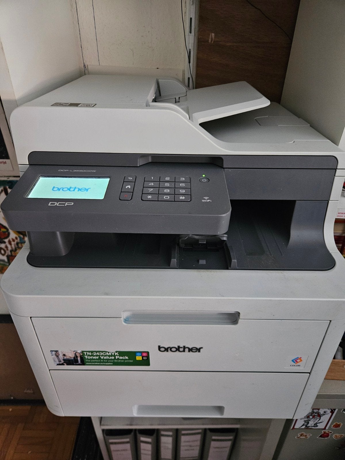 Brother DCP-L3550CDW All-in-one kleuren LED-printer, Computers en Software, Printers, Gebruikt, All-in-one, LED-printer, Kleur printen