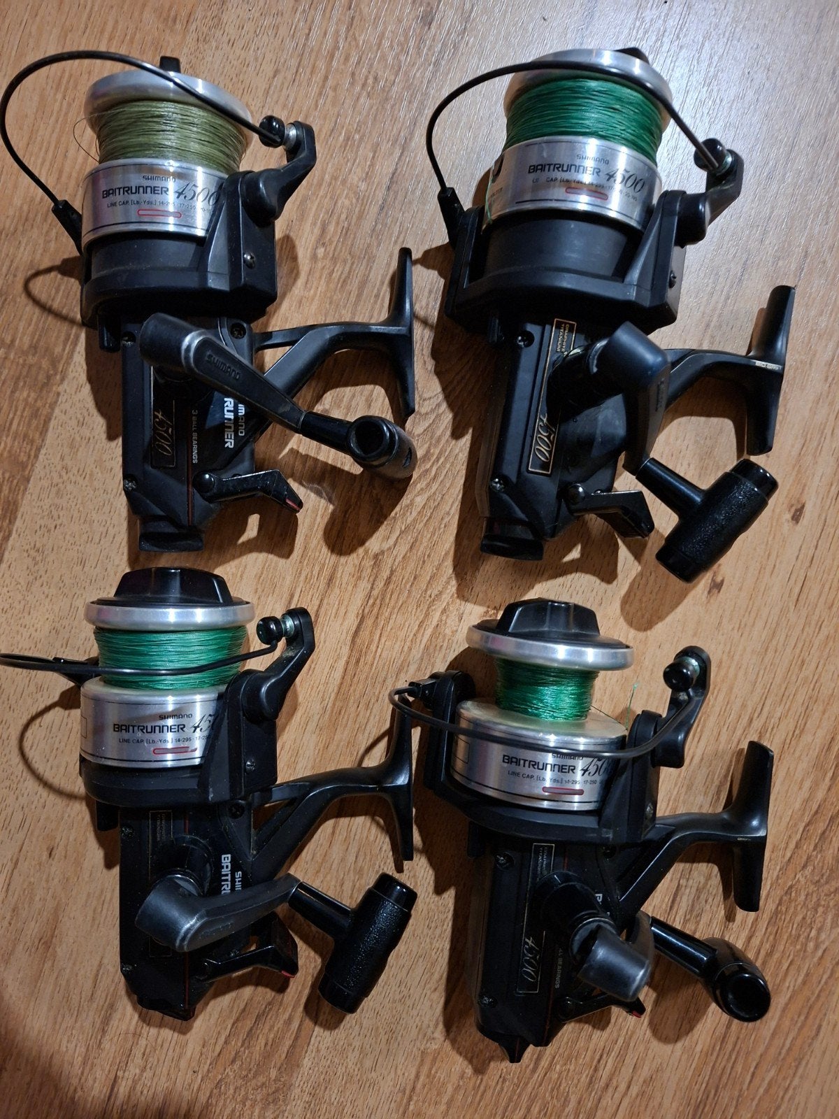 4x shimano usa 4500, Ophalen of Verzenden, Molen