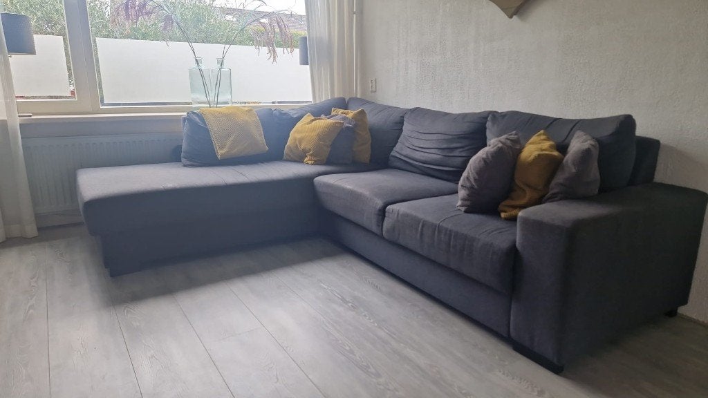Hoekbank, Ophalen, 250 tot 300 cm, Gebruikt, Hoekbank