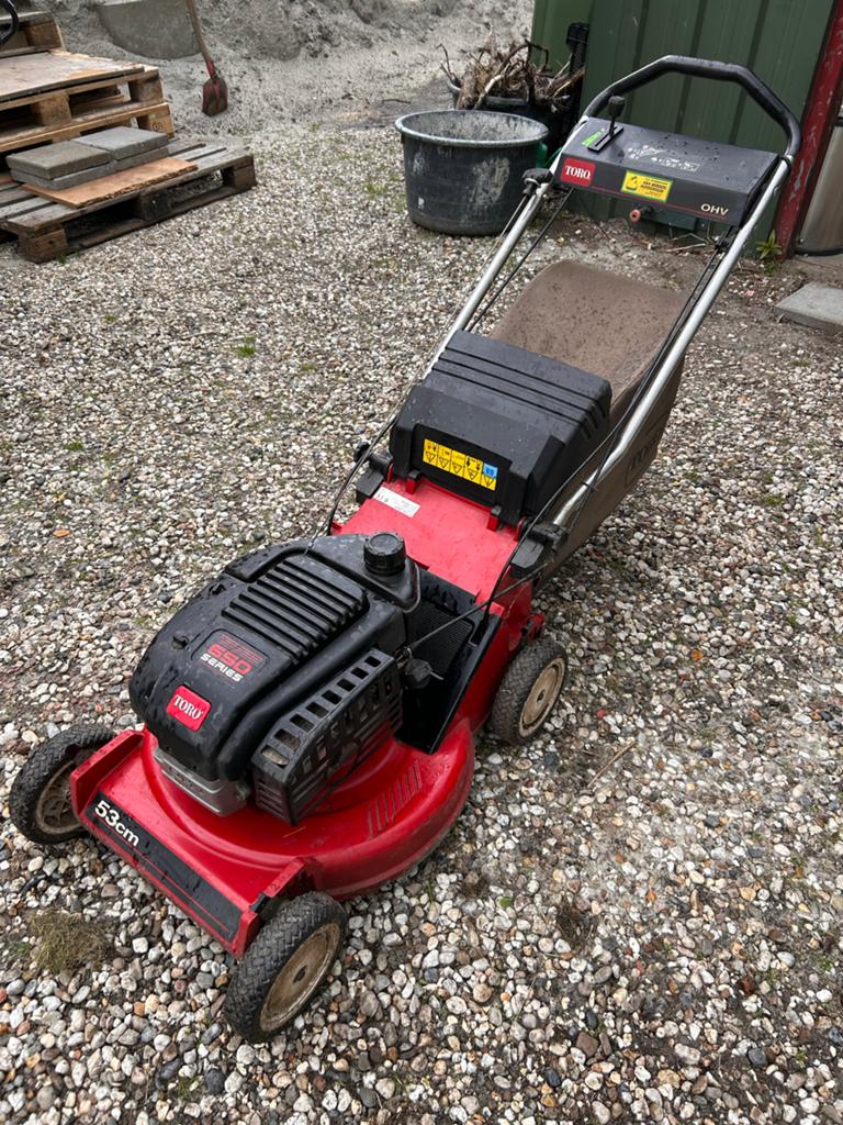 Toro 53cm Benzine Grasmaaier, Tuin en Terras, Grasmaaiers, Ophalen, Cirkelmaaier, Gebruikt, 50 cm of meer