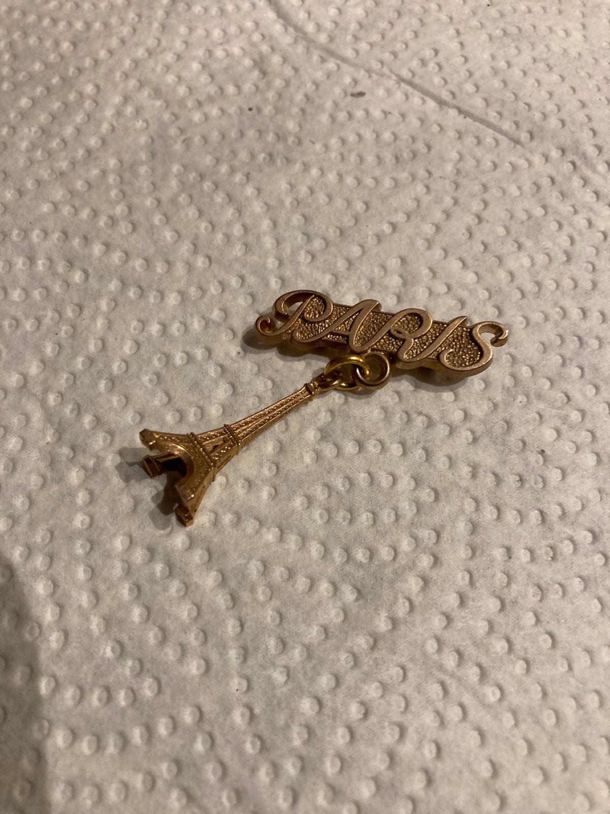 Broche parijs, Ophalen of Verzenden, Zo goed als nieuw, Overige materialen