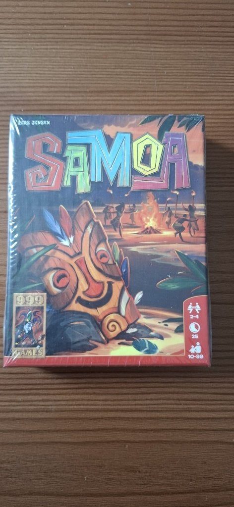 999Games Samoa, Drie of vier spelers, Ophalen of Verzenden, Nieuw, 999 Games
