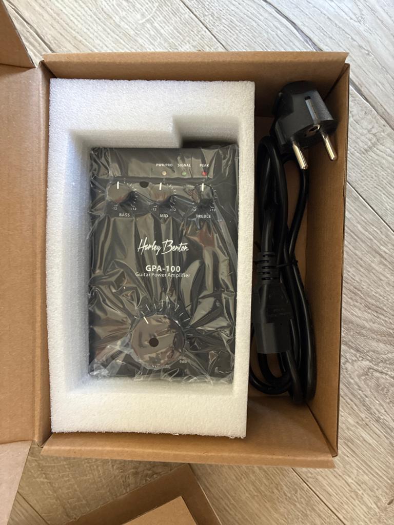 Harley Benton GPA-100 Gitaar Power Amp - Nieuw in doos, Muziek en Instrumenten, Instrumenten | Onderdelen, Nieuw, Ophalen of Verzenden