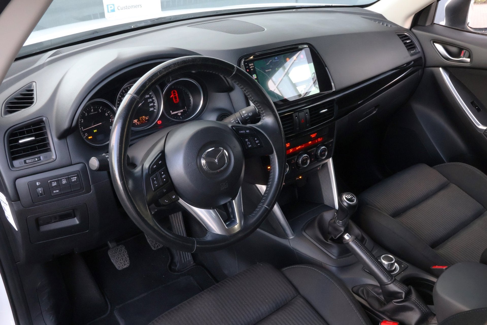 Mazda CX-5 2.0 TS+ 2WD | APPLE CARPLAY | stoelverwarming | T, Auto's, Mazda, Stof, 4 cilinders, Wit, Bedrijf