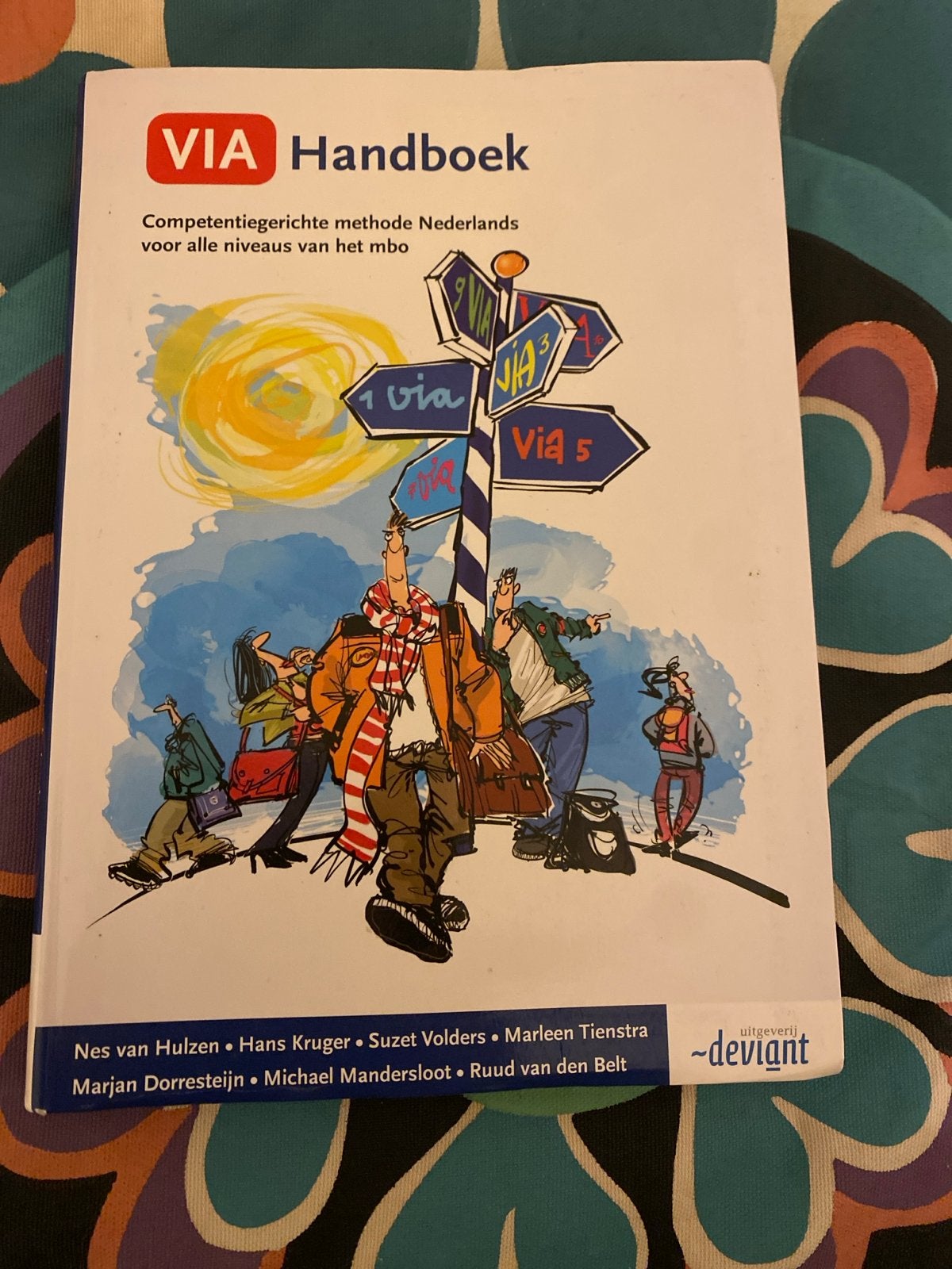 VIA Handboek: Competentiegericht Nederlands MBO, Ophalen of Verzenden, Alpha, Zo goed als nieuw, MBO