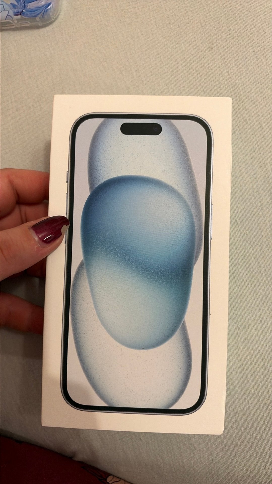 Foto 7 van Apple iPhone 15 blauw 128GB- Zo goed als nieuw