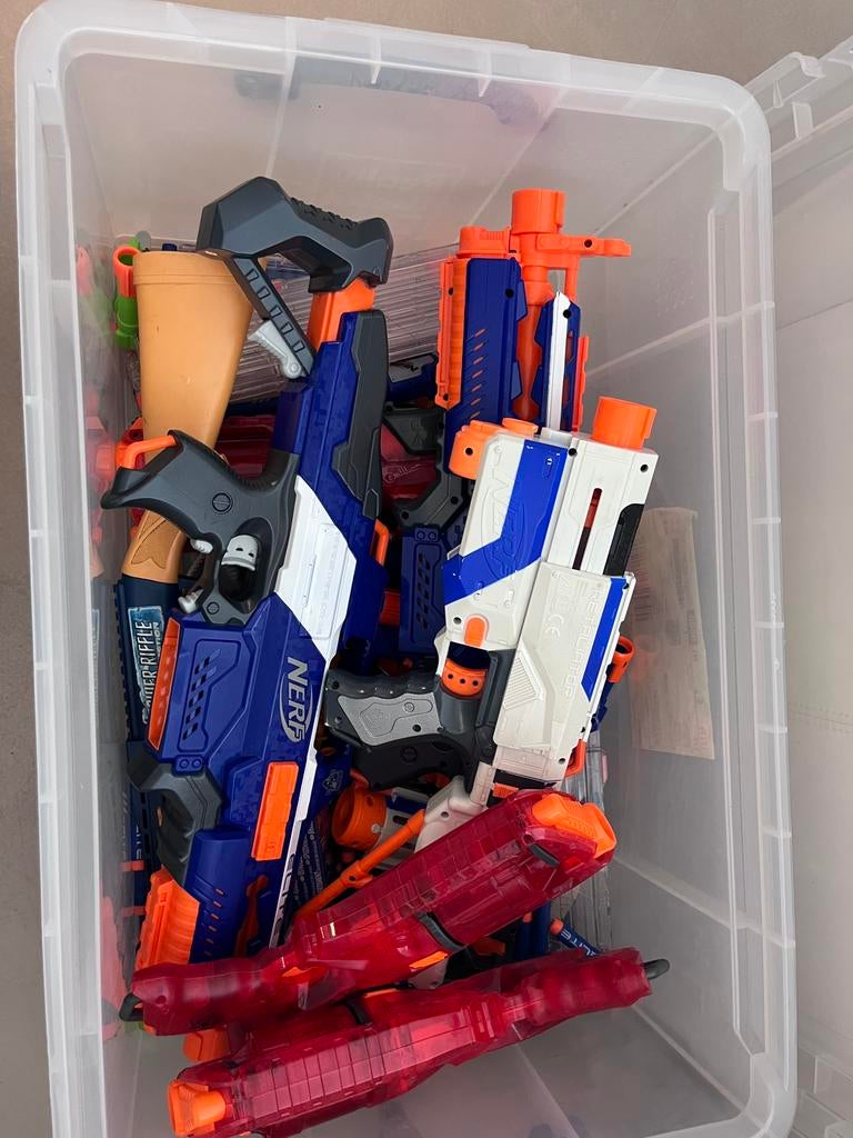 Nurf guns, Ophalen, Zo goed als nieuw