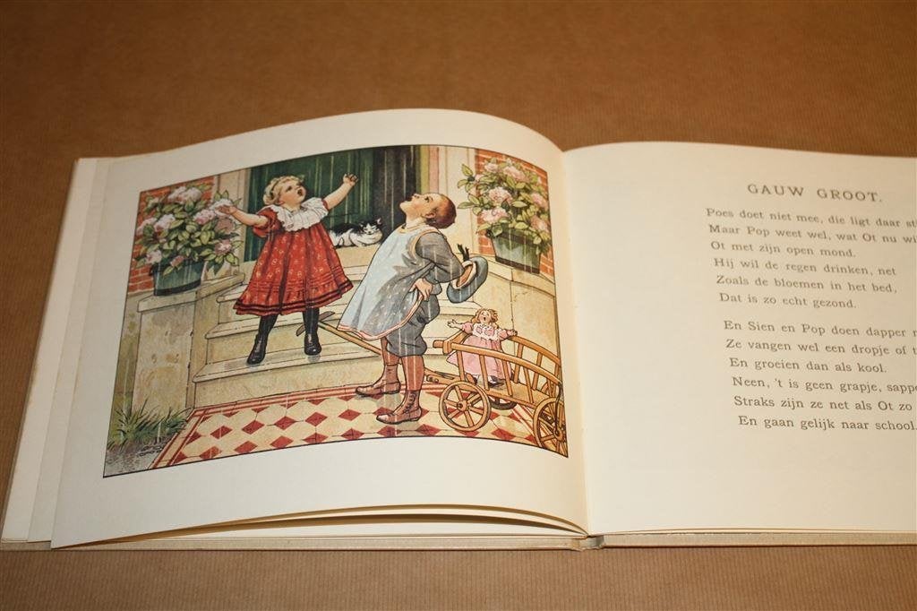 Het prentenboek van Ot en Sien. Naar editie 1909., Boeken, Prentenboeken en Plaatjesalbums, Ophalen of Verzenden, Gelezen