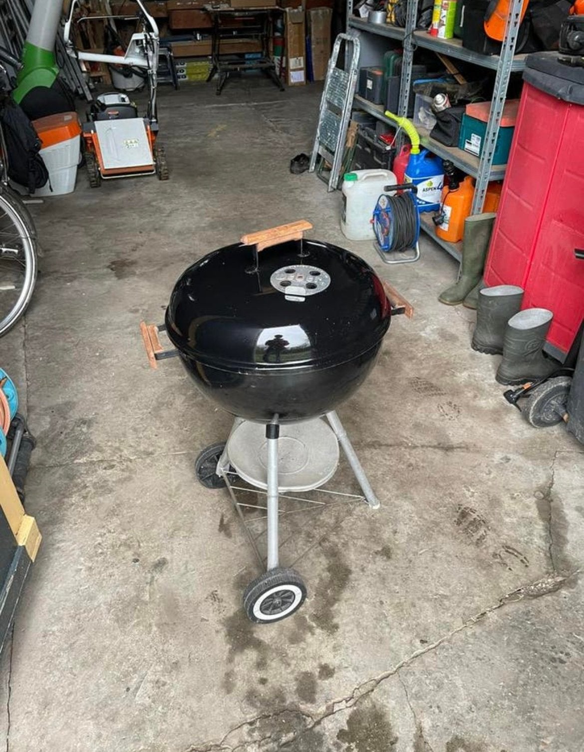 Weber Barbecue, Ophalen, Gebruikt