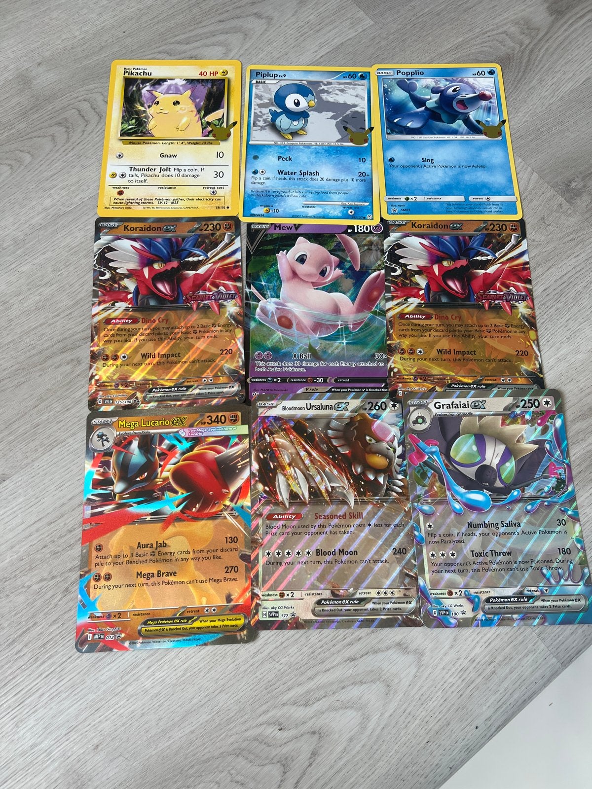 Pokémon Kaarten Collectie - Diverse Zeldzame Kaarten, Ophalen of Verzenden, Gebruikt, Meerdere kaarten