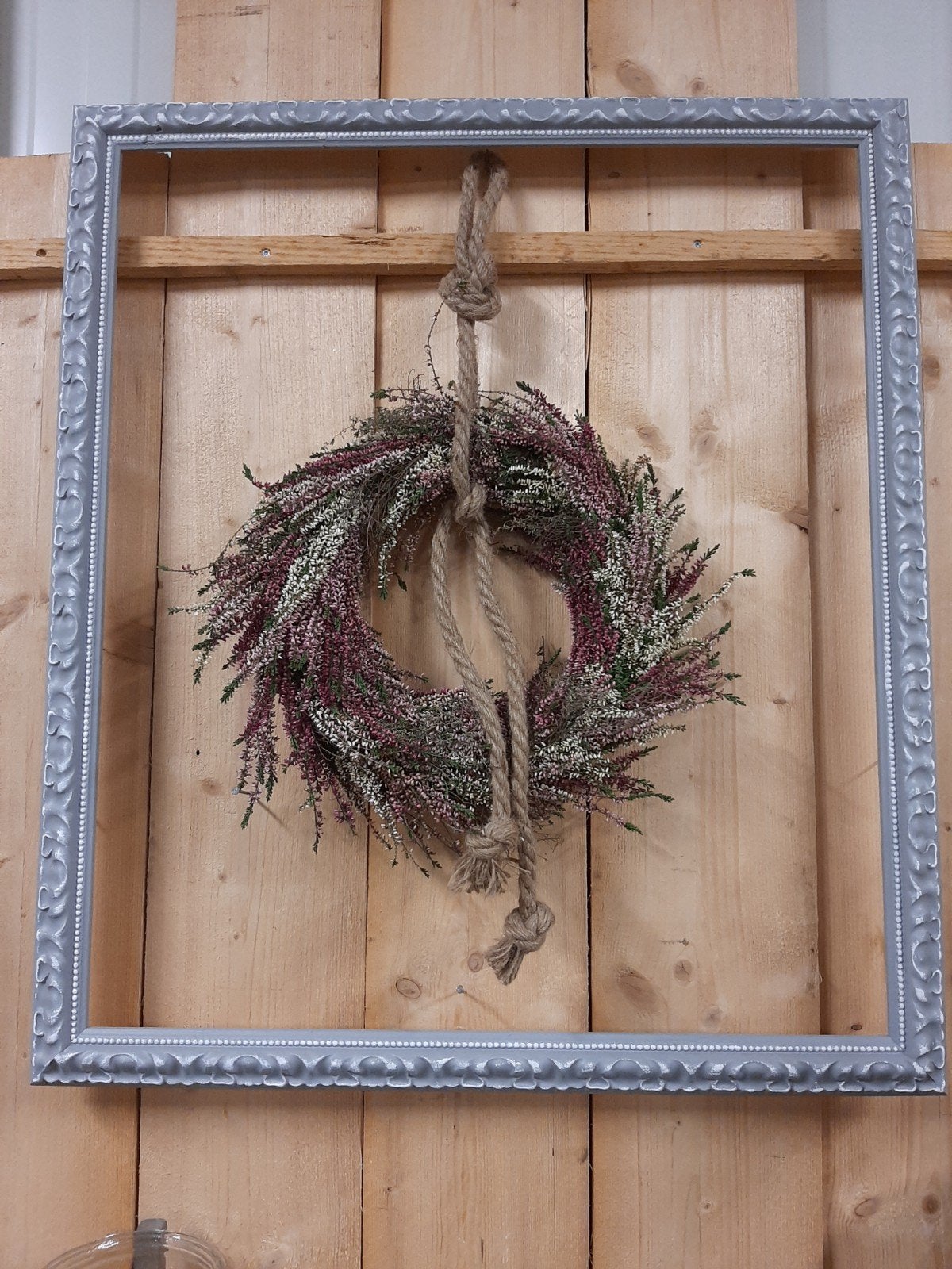 Stoere, landelijke lijst, kader, schilderij, wanddecoratie, Ophalen, Schilderijlijst, 80 cm, Zo goed als nieuw