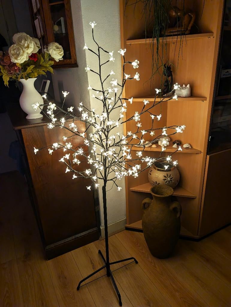 LED-kersenbloesemboom voor binnen of buiten, Ophalen, Minder dan 50 watt, Staande lamp, Led