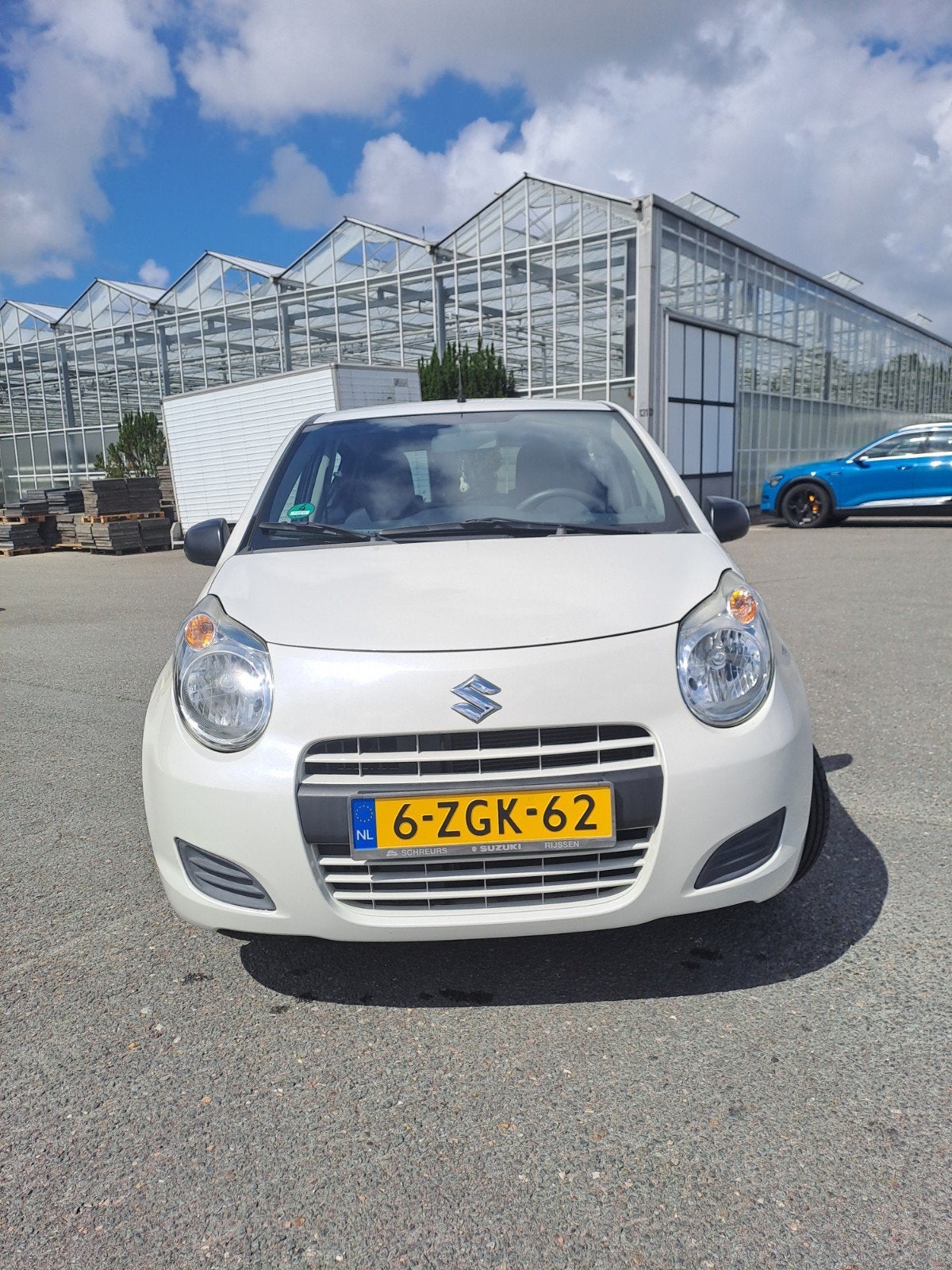 Suzuki Alto 1.0 2015 Wit, Auto's, Suzuki, Voorwielaandrijving, Stof, Zwart, Handgeschakeld