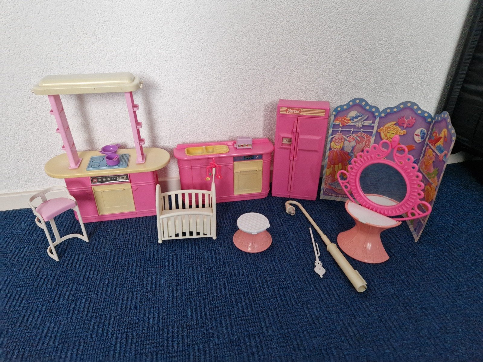 Mattel Barbie Meubels en Accessoires t, Ophalen of Verzenden, Barbie