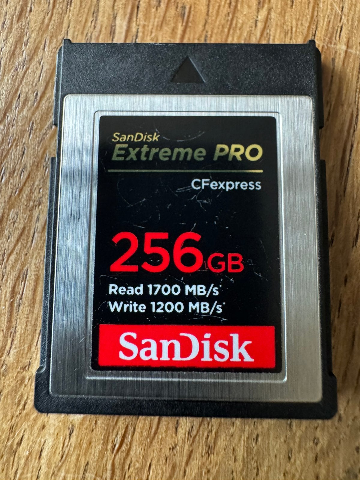 Sandisk CFexpress kaart 256GB extreme pro, Audio, Tv en Foto, Fotografie | Geheugenkaarten, Ophalen of Verzenden, Zo goed als nieuw