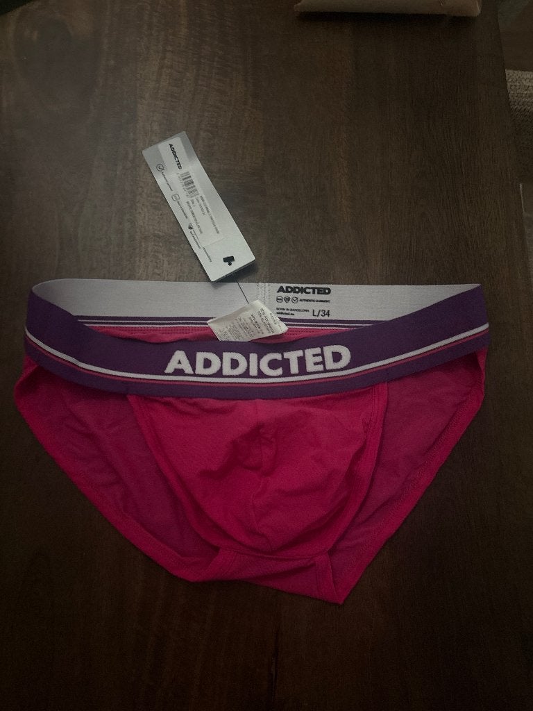 Addicted slip L, Kleding | Heren, Ophalen of Verzenden, Paars, Addicted, Slip