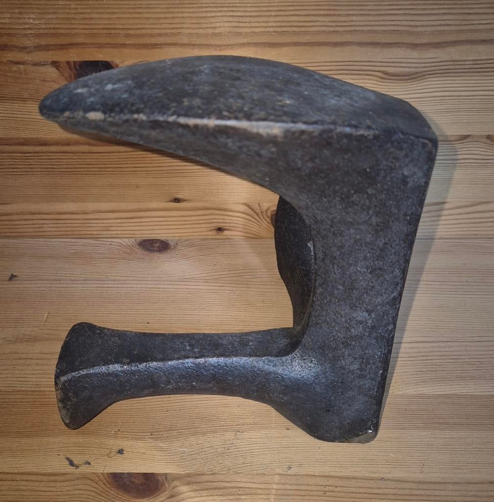Decoratieve Schoenmakersleest - Massief Zwart IJzer, Ophalen of Verzenden