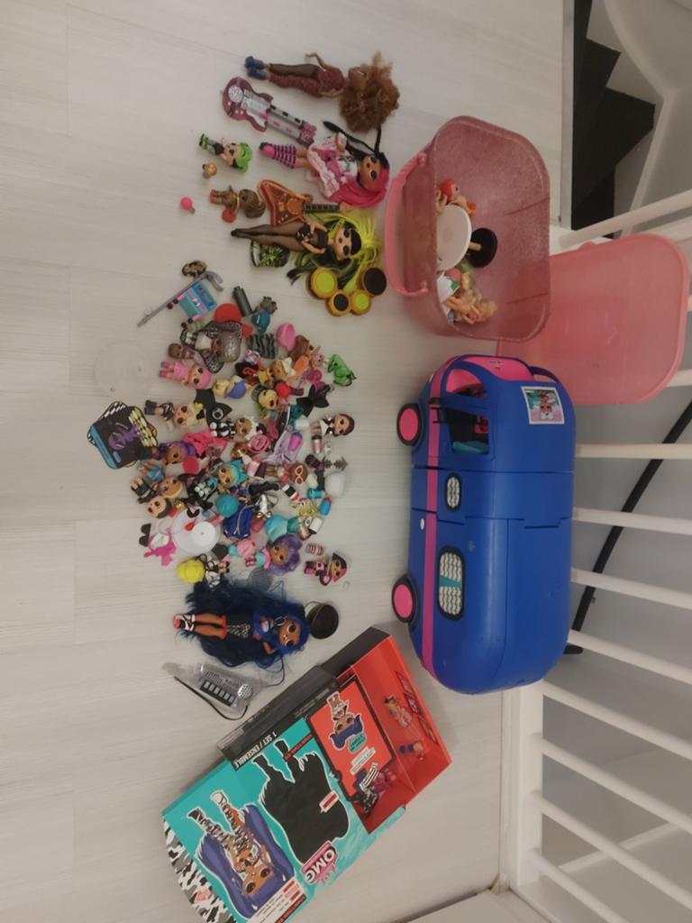 Grote LOL Surprise poppen en accessoires set, Kinderen en Baby's, Speelgoed | Poppen, Ophalen of Verzenden, Gebruikt, Overige typen