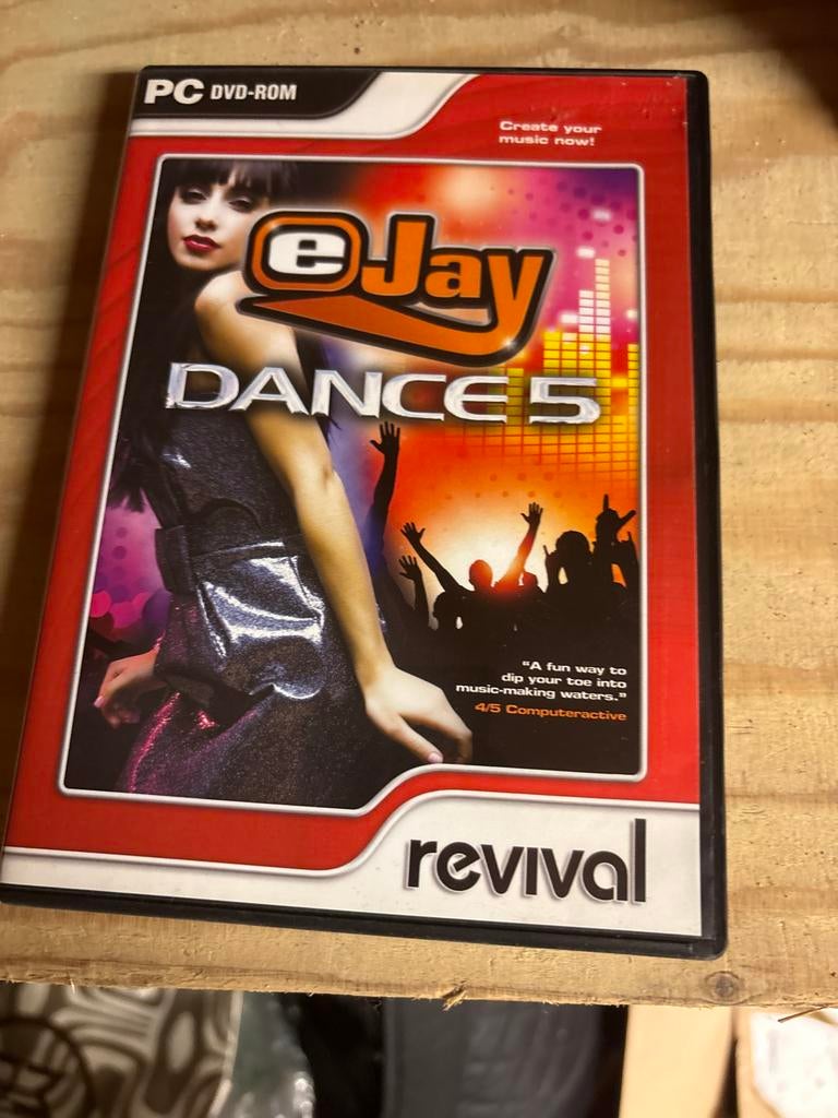 eJay Dance 5 PC DVD-ROM - Maak je eigen muziek!, Spelcomputers en Games, Games | Pc, Muziek, Gebruikt, 1 speler, Ophalen of Verzenden