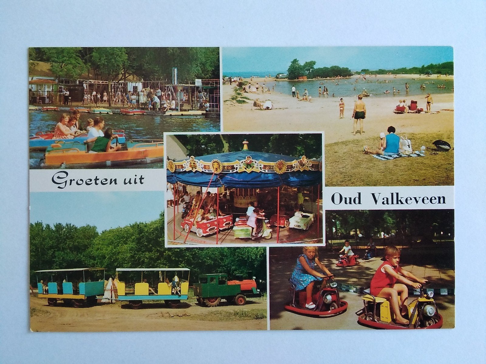 Ansichtkaart Naarden Oud Valkeveen jaren '70, Verzenden, 1960 tot 1980, Noord-Holland