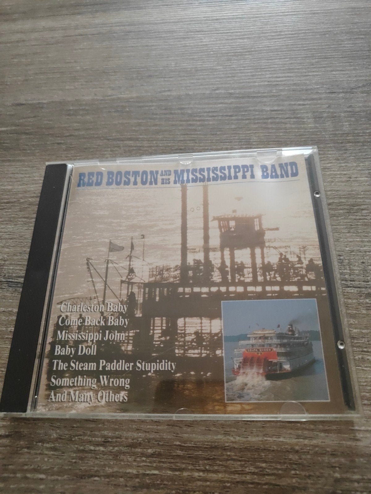 Red Boston and His Mississippi Band CD, Ophalen of Verzenden, Zo goed als nieuw, Album, Inclusief doosje