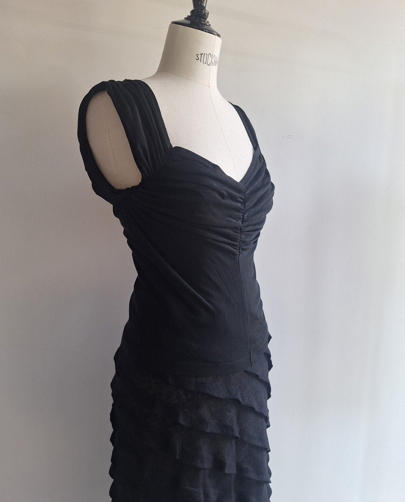 vintage Comme des Garçons top stretch metalen rits small med, Kleding | Dames, Maat 38/40 (M), Zwart, Ophalen of Verzenden, Korte mouw