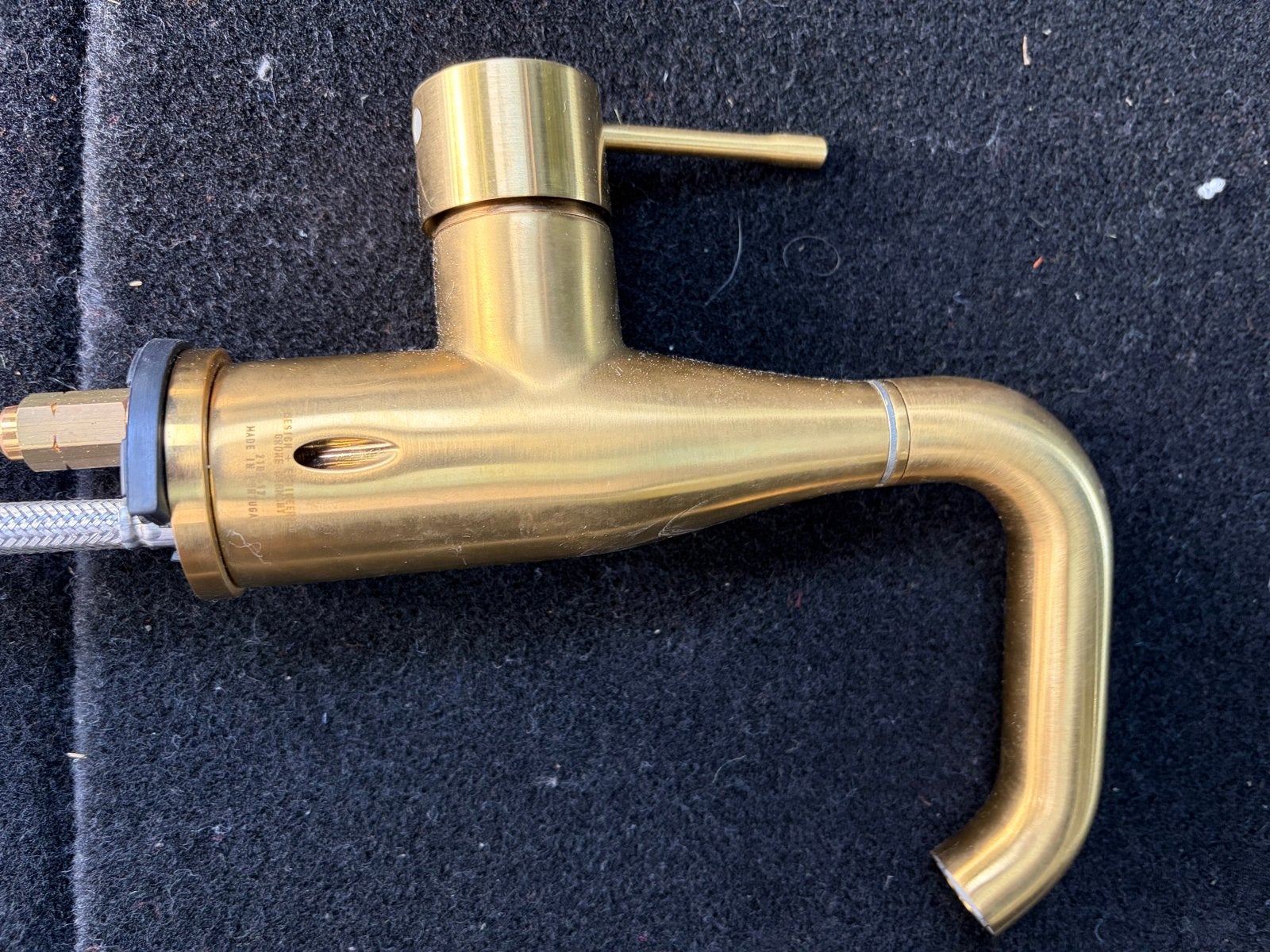 Grohe Essence Keukenkraan Geborsteld Goud Medium Nieuw, Doe-het-zelf en Verbouw, Ophalen of Verzenden, Nieuw, Kraan