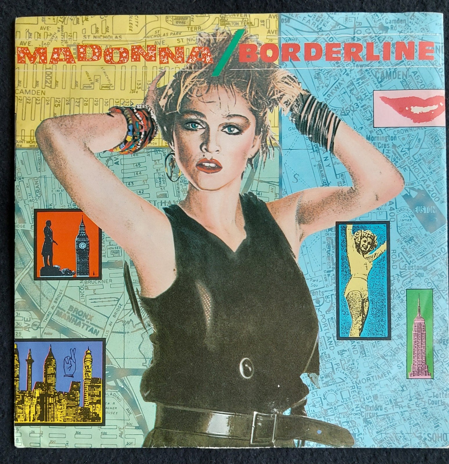 Madonna - Borderline, Cd's en Dvd's, Gebruikt, 7 inch, Ophalen of Verzenden, Pop