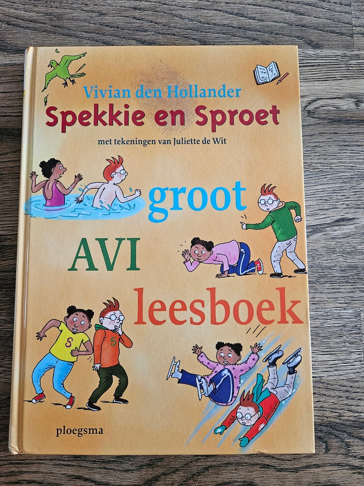 Spekkie en Sproet groot AVI leesboek - Vivian den Hollander, Boeken, Ophalen of Verzenden, Zo goed als nieuw, Vivian den Hollander