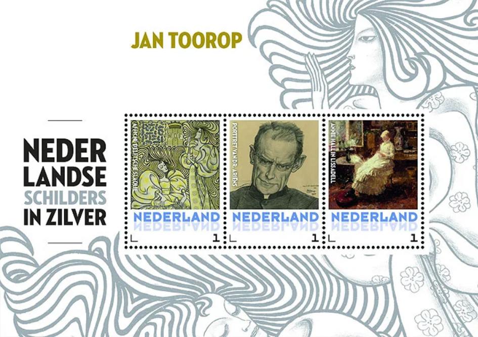 Gezocht: postzegels Jan Toorop 2015, Verzamelen, Verzenden, Zo goed als nieuw