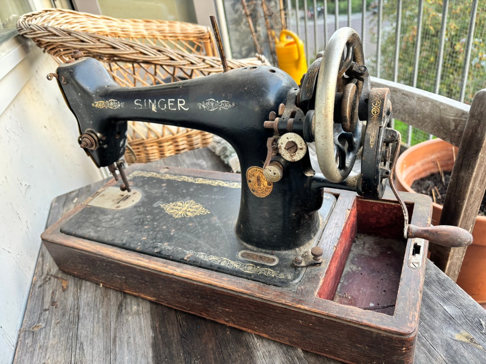 Singer handnaaimachine, Ophalen of Verzenden