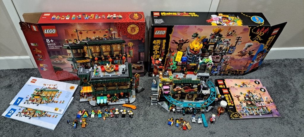 Lego 80113, 80036, 80039, 80044 Chinees nieuwjaar/Monkey kid, Overige thema's, Lego, Ophalen of Verzenden, Zo goed als nieuw