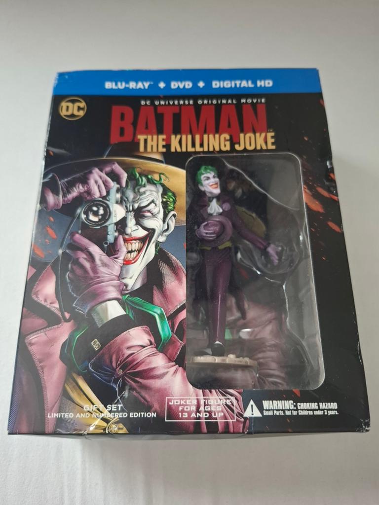 Batman The Killing Joke Limited-Edition Gift Set, Ophalen of Verzenden, Zo goed als nieuw, Tekenfilms en Animatie