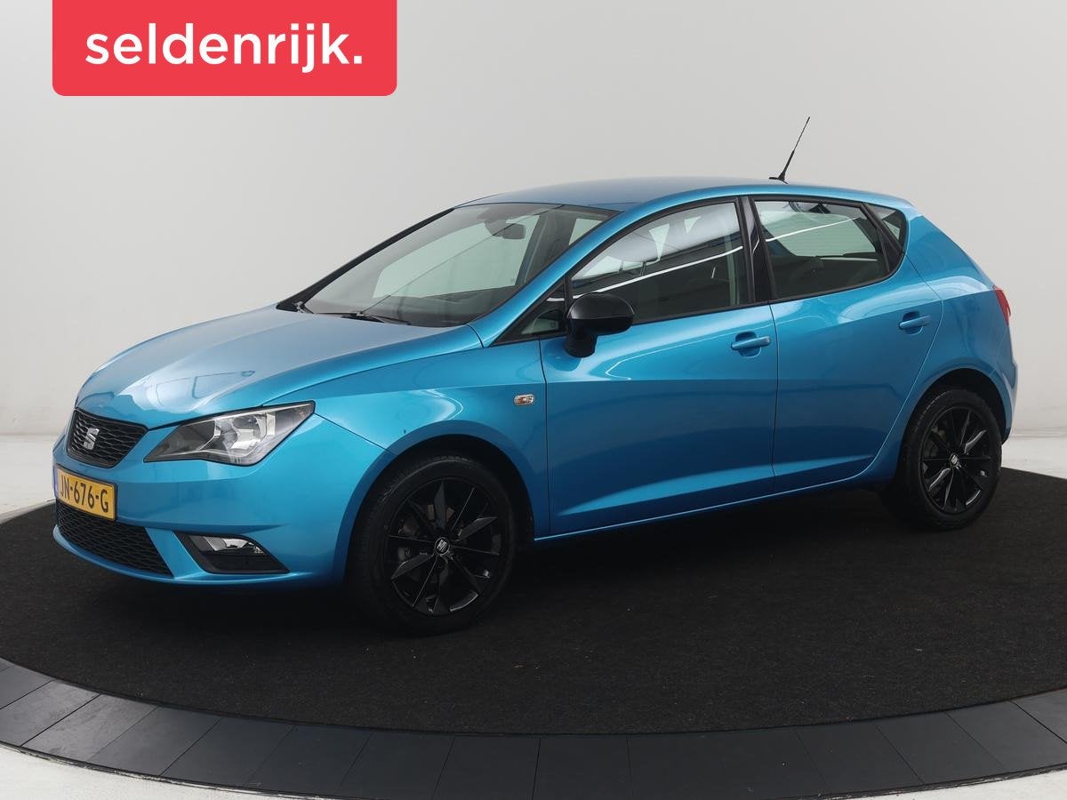 SEAT Ibiza 1.0 EcoTSI Style Connect | Carplay | Airco | Navi, Blauw, Handgeschakeld, SEAT S.A., Benzine