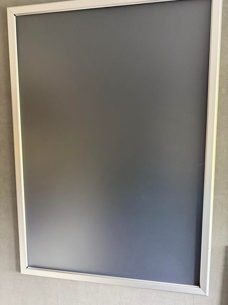 Kliklijst 70 x 100 cm - Aluminium, Ophalen of Verzenden, Zo goed als nieuw