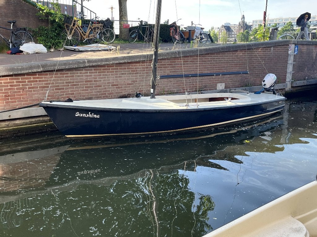 Skarl zeilboot met Yamaha 4pk 4 takt, Watersport en Boten, Bootonderdelen, Ophalen, Gebruikt, Overige typen, Zeilboot of Motorboot