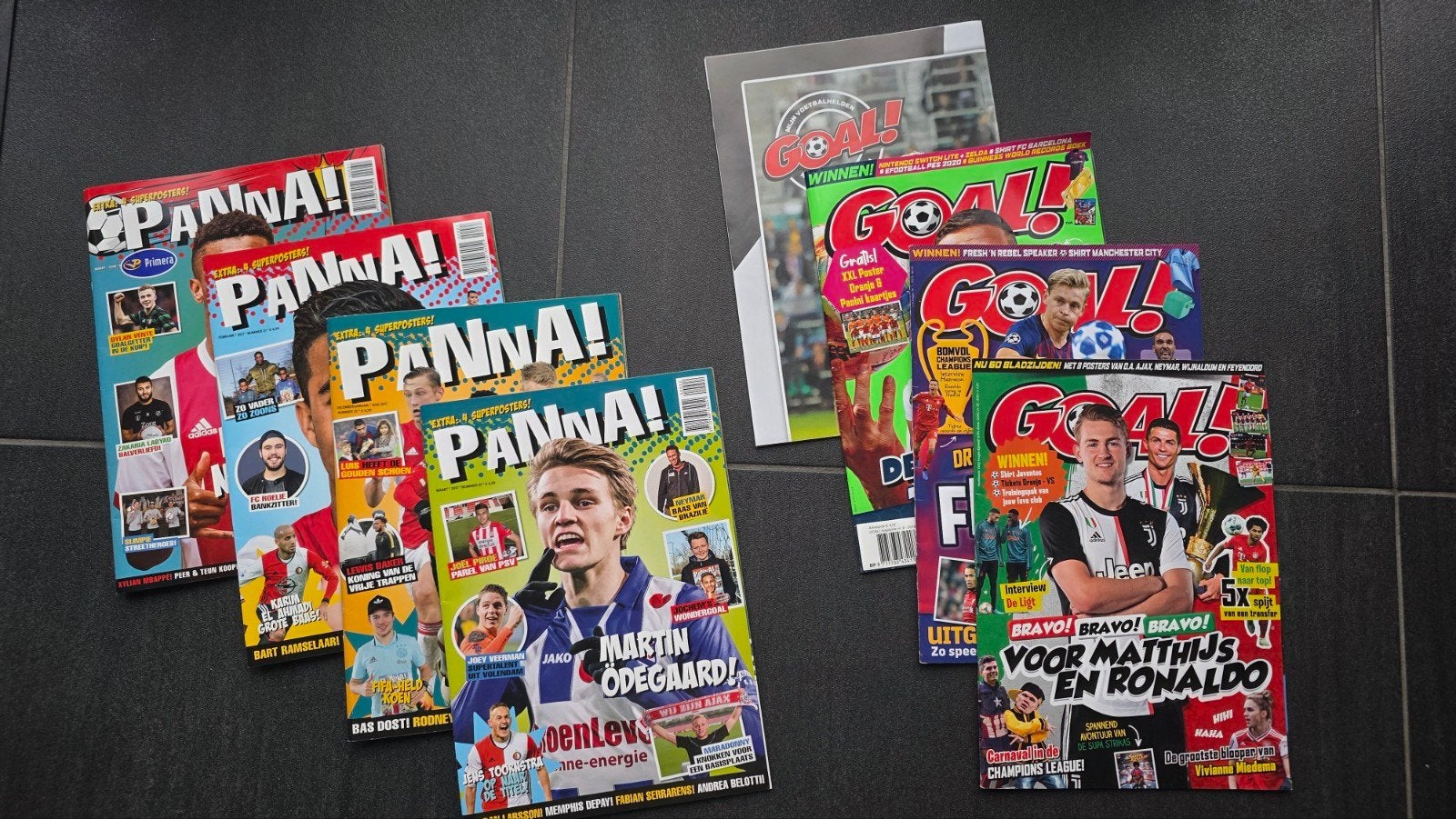 Oude tijdschriften Goal! en Panna!, Boeken, Ophalen of Verzenden, Zo goed als nieuw, Sport en Vrije tijd