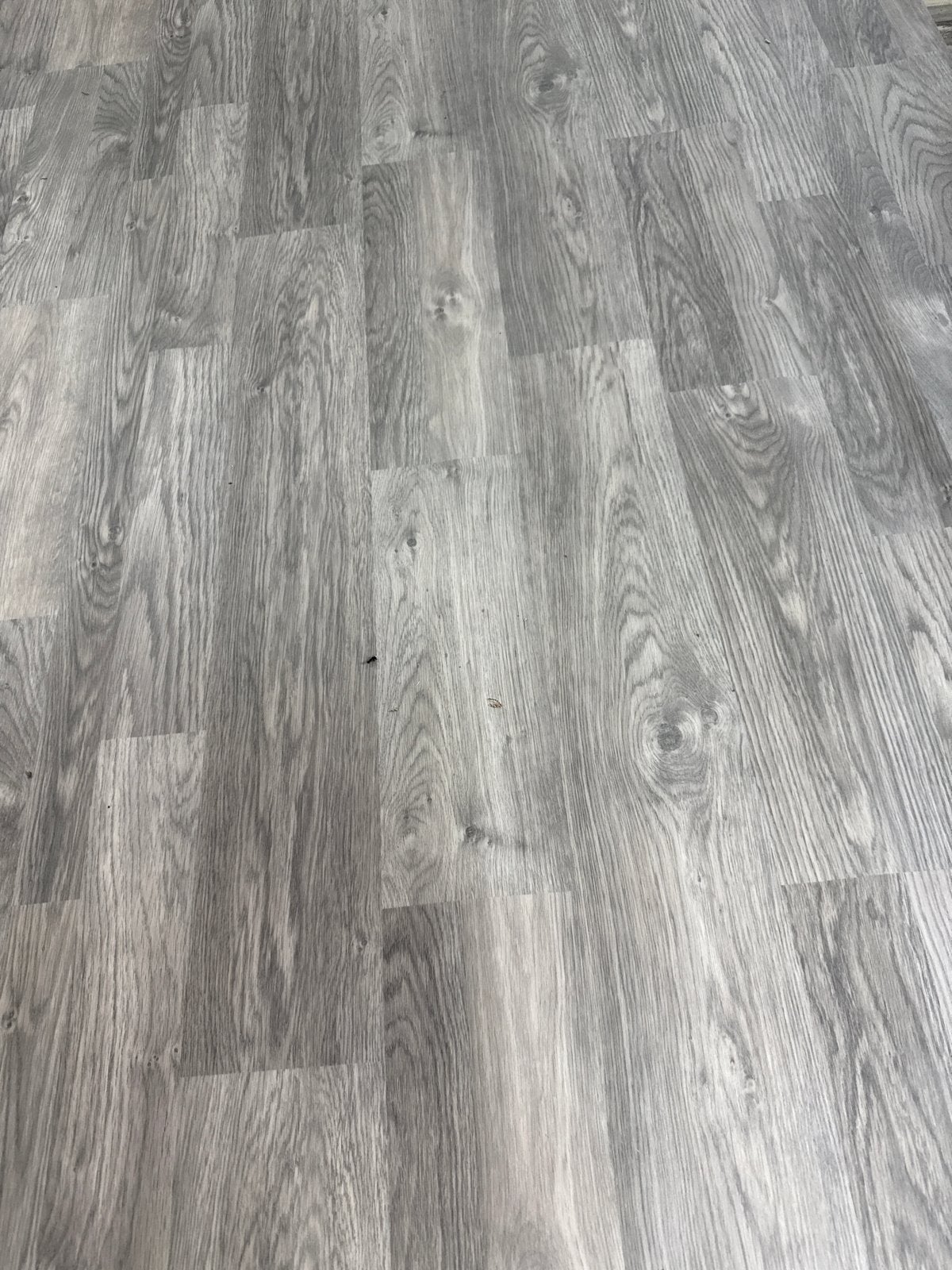 Coupon vinyl 2,65x2,65m, Nieuw, Ophalen of Verzenden, Grijs, 5 tot 10 m²