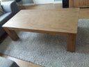 Salontafel, Huis en Inrichting, Tafels | Salontafels, Zo goed als nieuw, 50 tot 100 cm, 100 tot 150 cm, Rechthoekig, Eikenhout