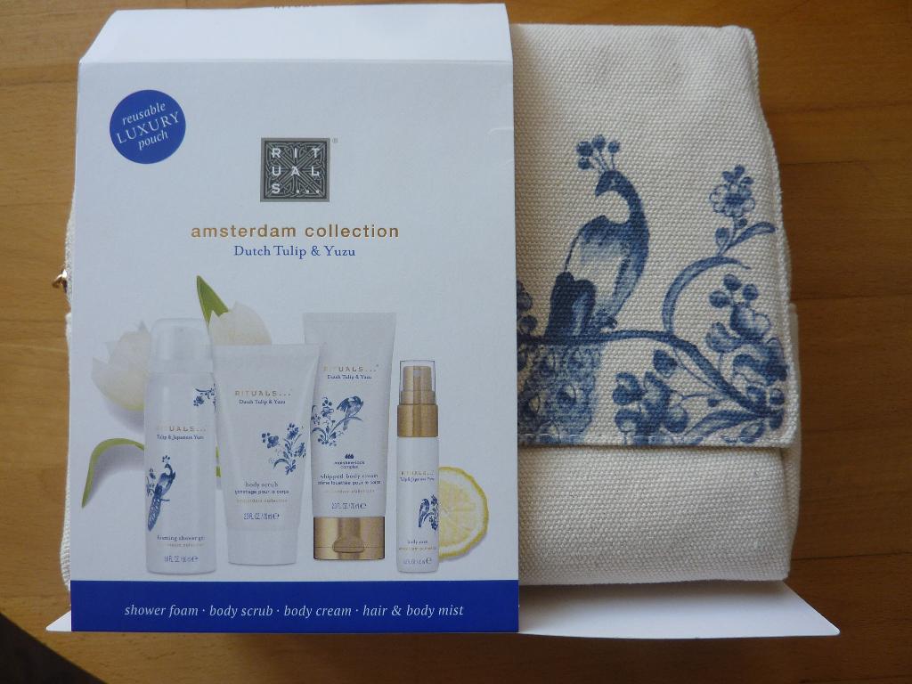 Rituals Gift Set M Amsterdam collection schuim creme scrub m, Verzenden, Zo goed als nieuw, Bodylotion, Crème of Olie