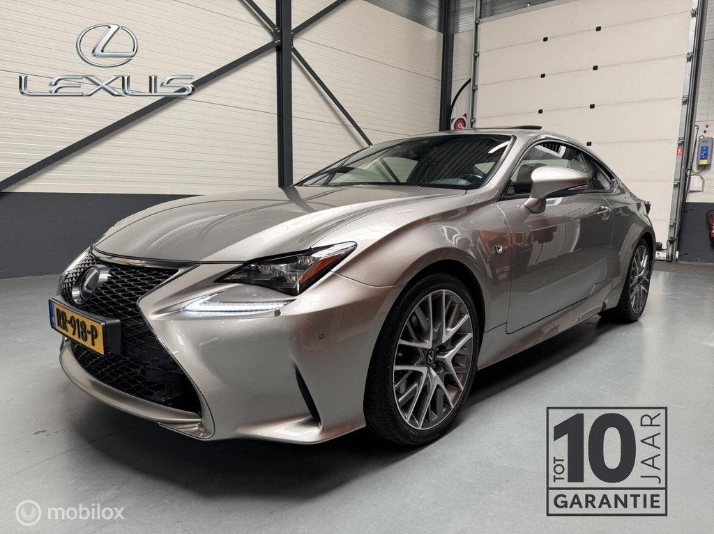 Lexus RC 300h F SPORT Schuifdak|ML-Audio|LED|19"|NL-Auto!, Auto's, Lexus, Bedrijf, Te koop, RC, ABS, Achteruitrijcamera, Adaptive Cruise Control