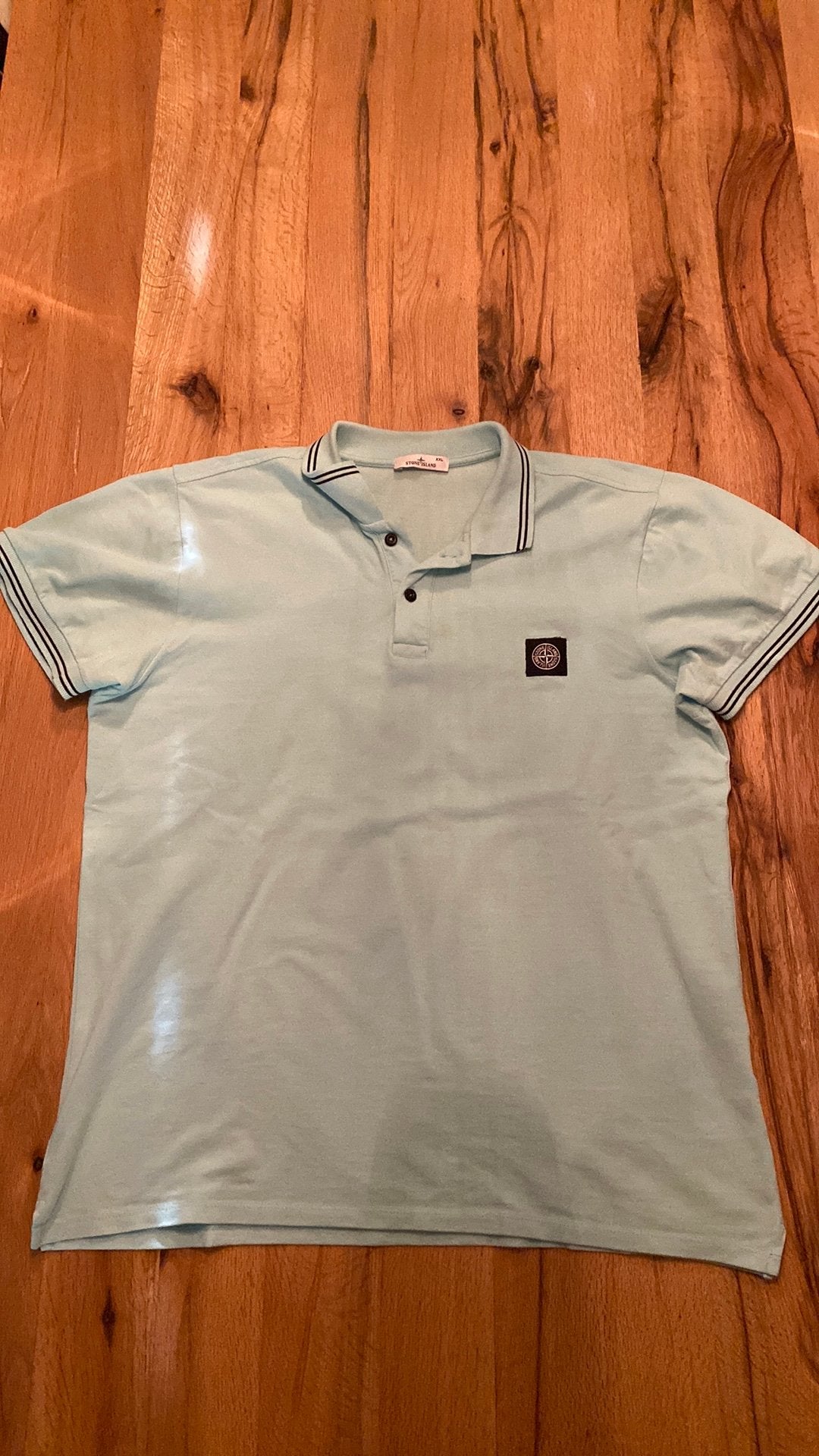 Herenpolo turkoois maat xxl 2xl, Verzenden, Zo goed als nieuw, Overige maten, Overige kleuren