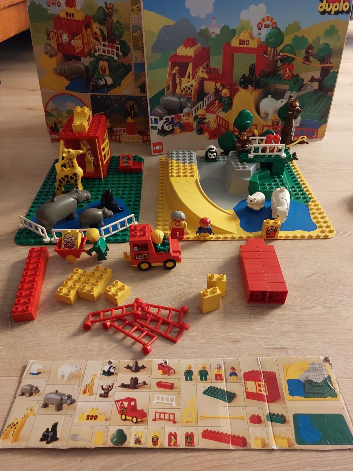 Grote Duplo Zoo Collectie: Safari, Dieren en Meer!, Gebruikt, Overige thema's, Ophalen of Verzenden, Duplo