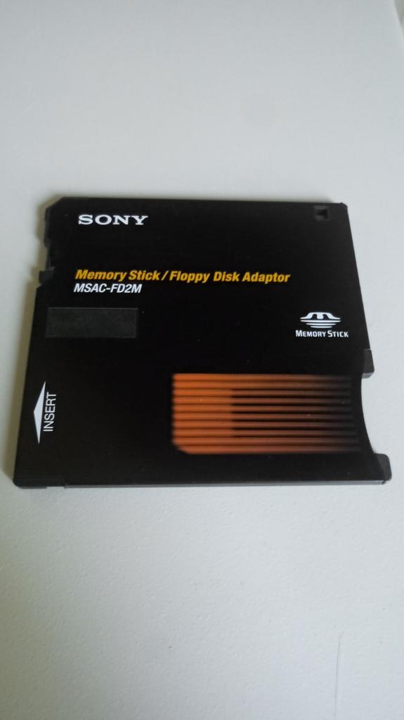 Sony MSAC-FD2M Mavica memorystick/floppydisk adapter, Audio, Tv en Foto, Fotocamera's Digitaal, Ophalen of Verzenden, Gebruikt