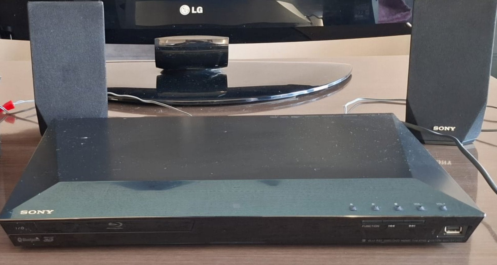 Sony Blue-Ray speler + Subwoofer + luidsprekers, Ophalen, Zo goed als nieuw, Sony